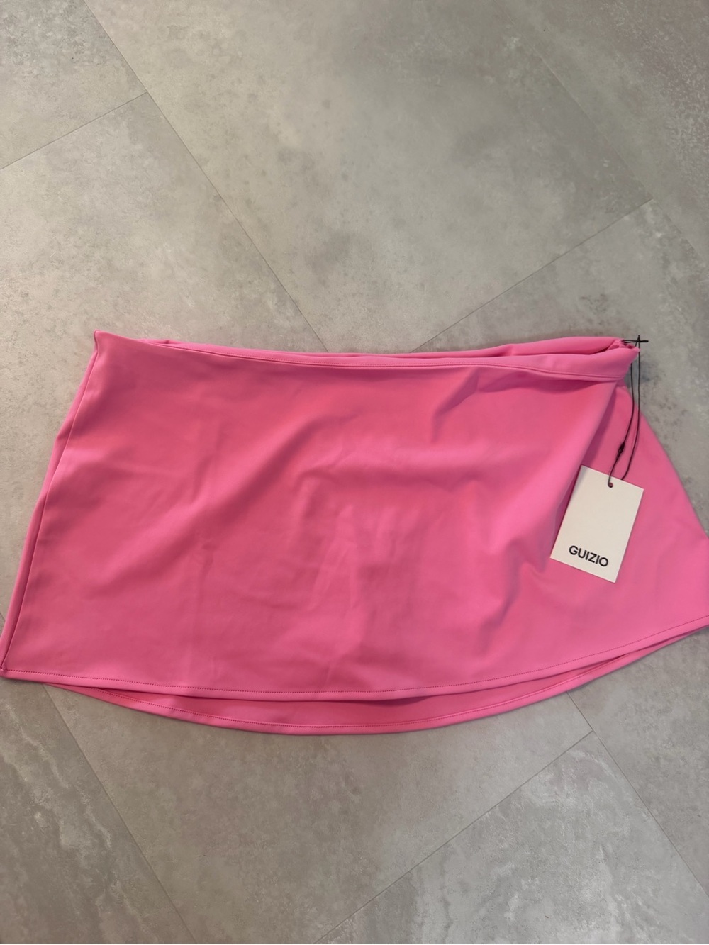 Danielle Guizio Hot Pink Mini Skirt